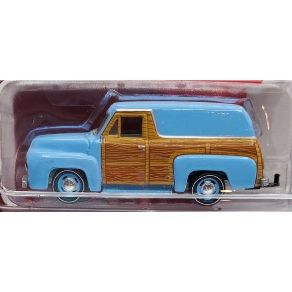 Johnny Lightning Tow & Go 1:64 1955 Ford Panel Delivery & Travel Trailer VER B  - Picture 3 of 6